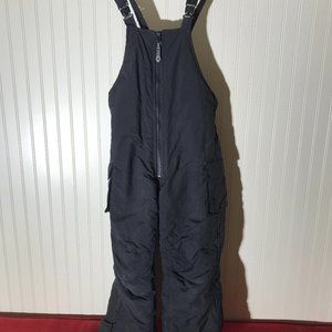 Black Ski Snowboarding Bib Youth 7